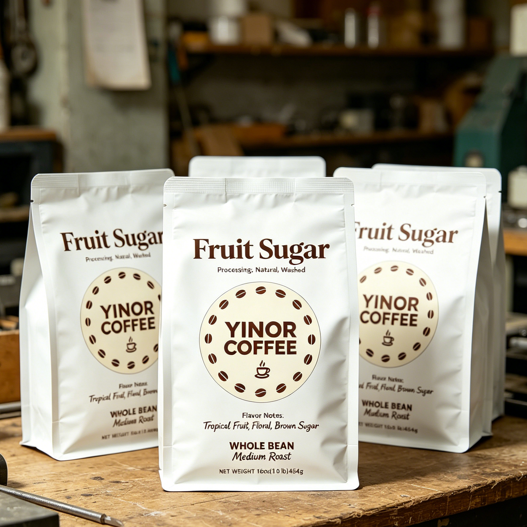 Fruit Sugar Signature Espresso – Medium Roast, Sidama & Yirgacheffe Blend, Naturally Sweet coffee bean